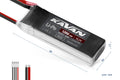Batteria KAVAN Li-Po 1200mAh/11,1V 30/60C Air pack