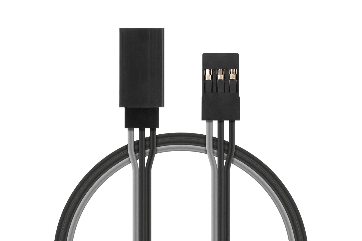 Cavo di prolunga nero 45 cm JR