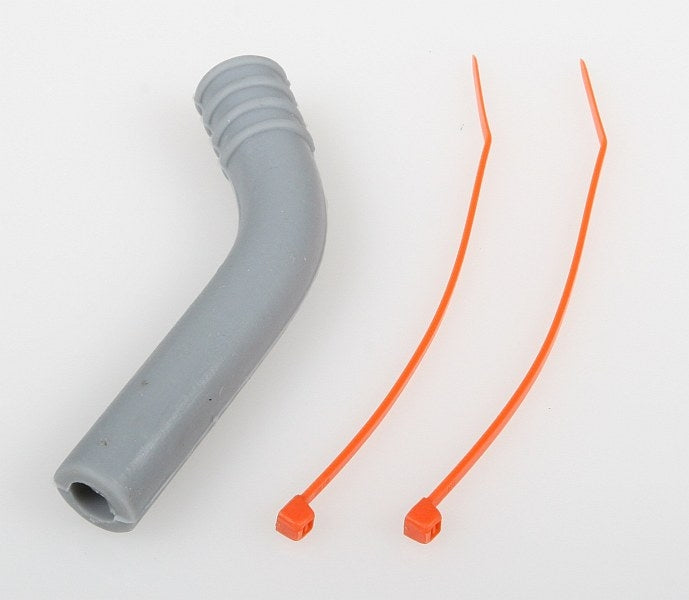 Terminale di scarico in silicone 8mm